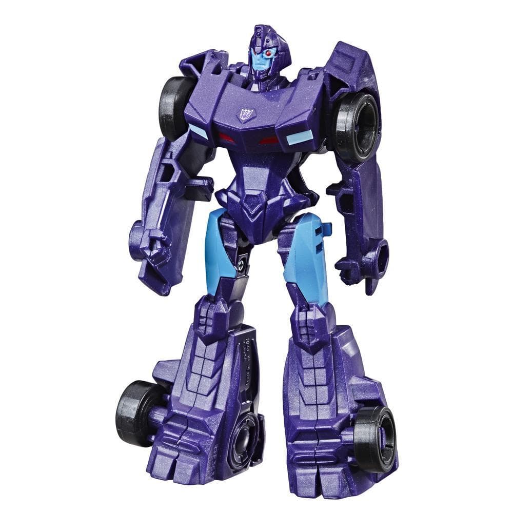 Transformers Cyberverse Action Attackers: Scout Class Shadow Striker Action Figure Toy