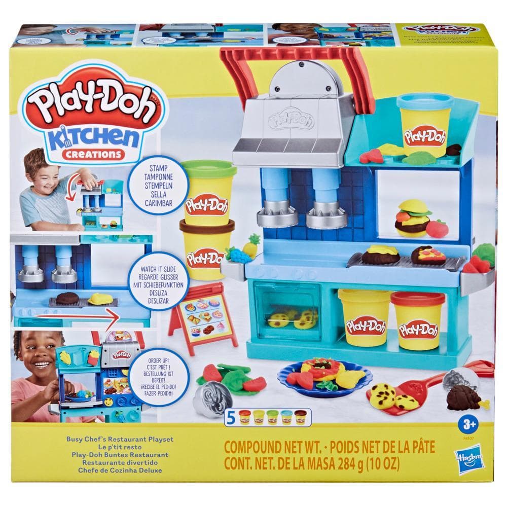 Play-Doh Kitchen Creations Play-Doh Buntes Restaurant Spielset