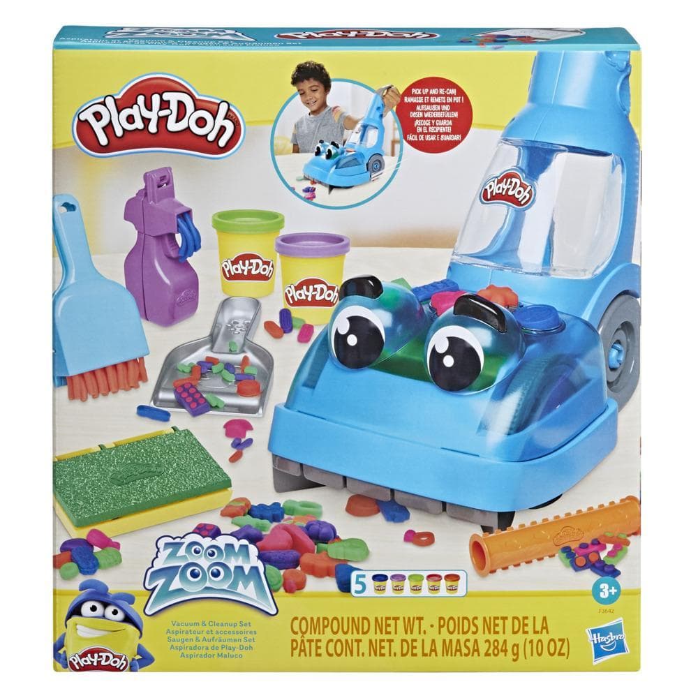 Play-Doh Zoom Zoom Saugen und Aufräumen Set