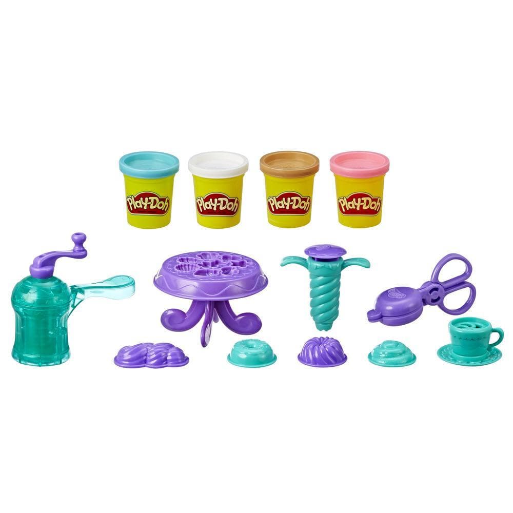 Play-Doh Kitchen Creations Νόστιμα Ντόνατς Σετ με 4 Χρώματα