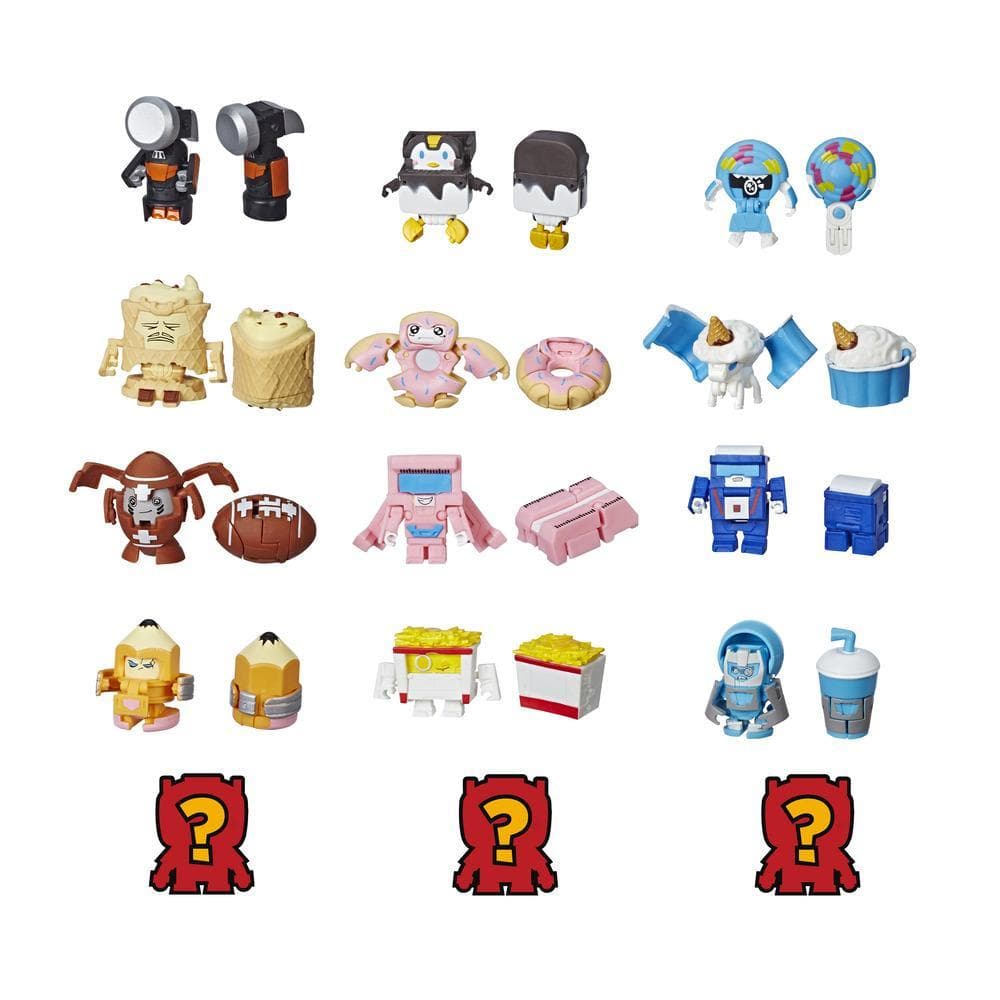 Transformers BotBots Series 1 Sugar Shocks 5-Pack -- 2-σε-1 Φιγούρες έκπληξης και Συλλογής!