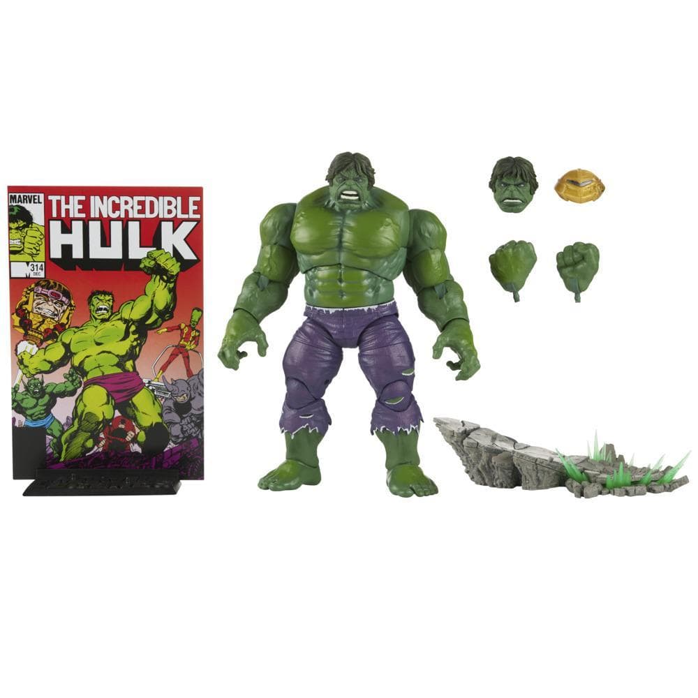 Marvel Legends 20th Anniversary Series 1 Hulk 6-inch Action Figure Collectible Toy