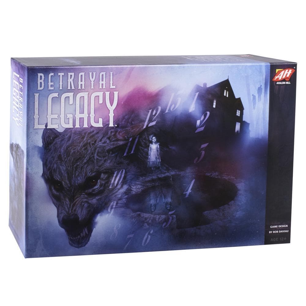 Avalon Hill Betrayal Legacy Role-Playing, Haunted Narrative Board Game, for Ages 12 and Up for 3-6 Players