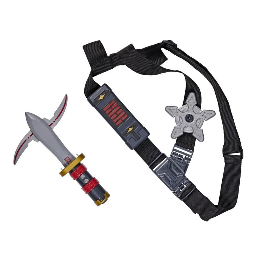 Snake Eyes: G.I. Joe Origins Ninja Strike Gear Ninja Strike Weapon Sash with Snap Attack, Roleplay Toy for Ages 5 and Up