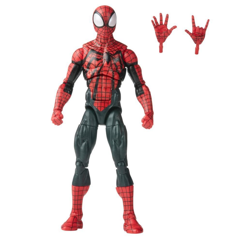 Hasbro Marvel Legends Series Ben Reilly Spider-Man Legends, 6 Inch Action Figures