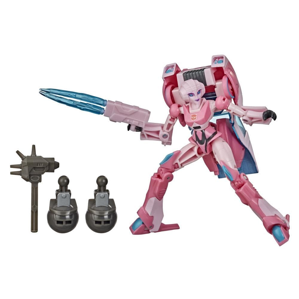 Transformers Bumblebee Cyberverse Adventures Deluxe Arcee Action Figure, Build-A-Figure Part, For Ages 6 and Up