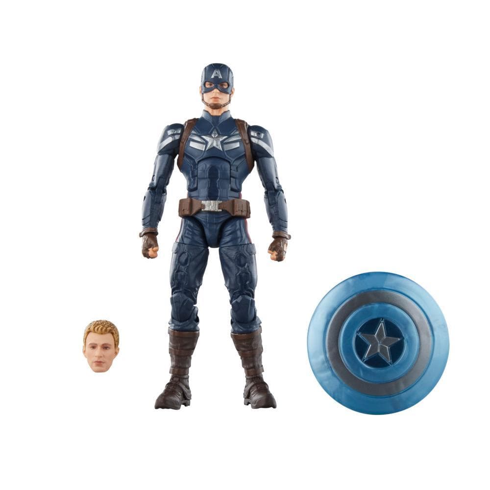 Hasbro Marvel Legends Series Captain America, 6" Marvel Legends Action Figures