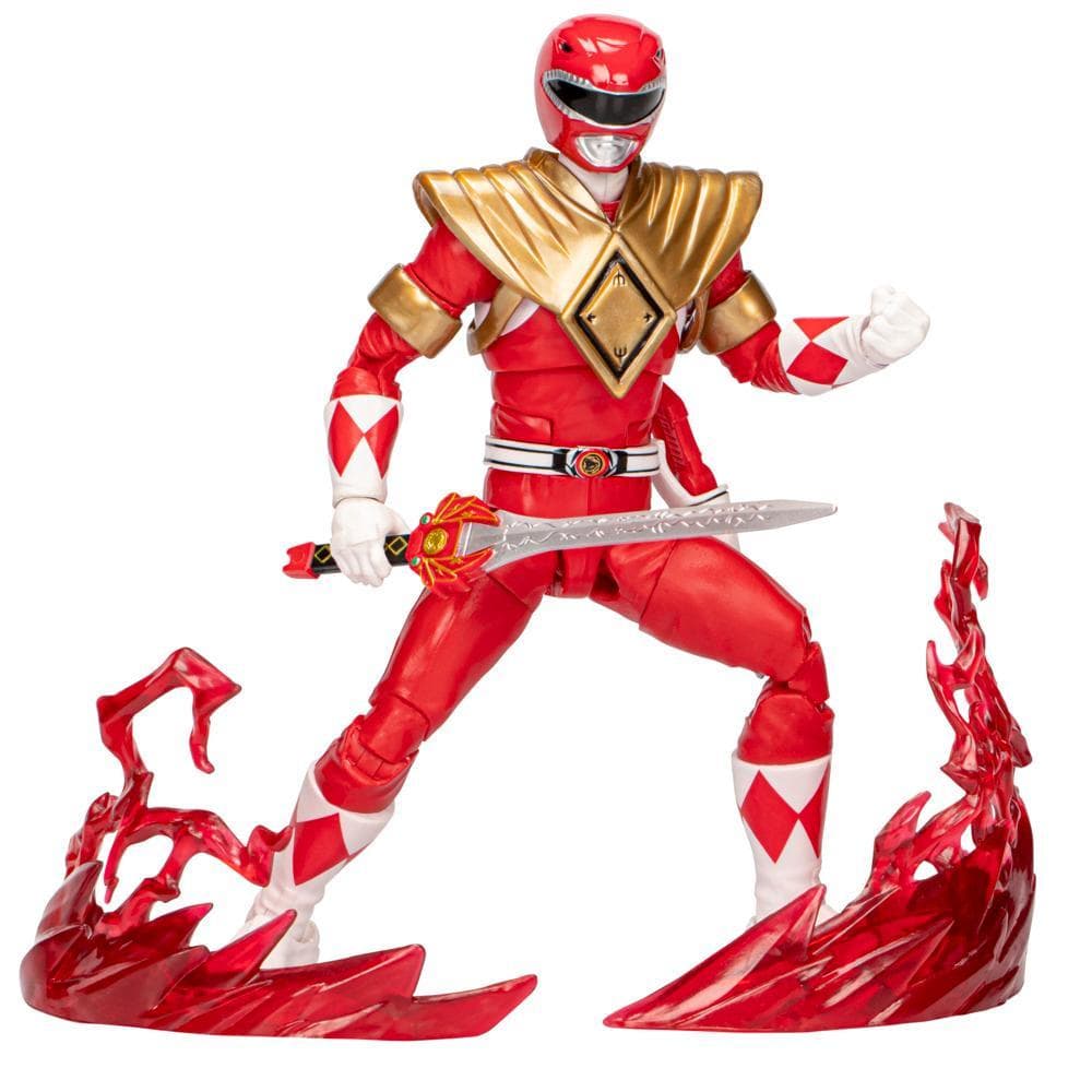Power Rangers Lightning Collection Remastered Mighty Morphin Red Ranger Action Figure (6