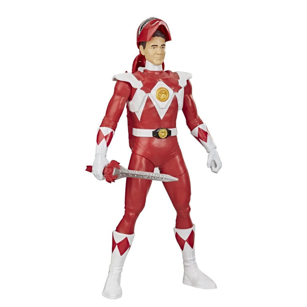 Power Rangers Mighty Morphin Power Rangers Red Ranger Morphin Hero 12-inch Action Figure Toy