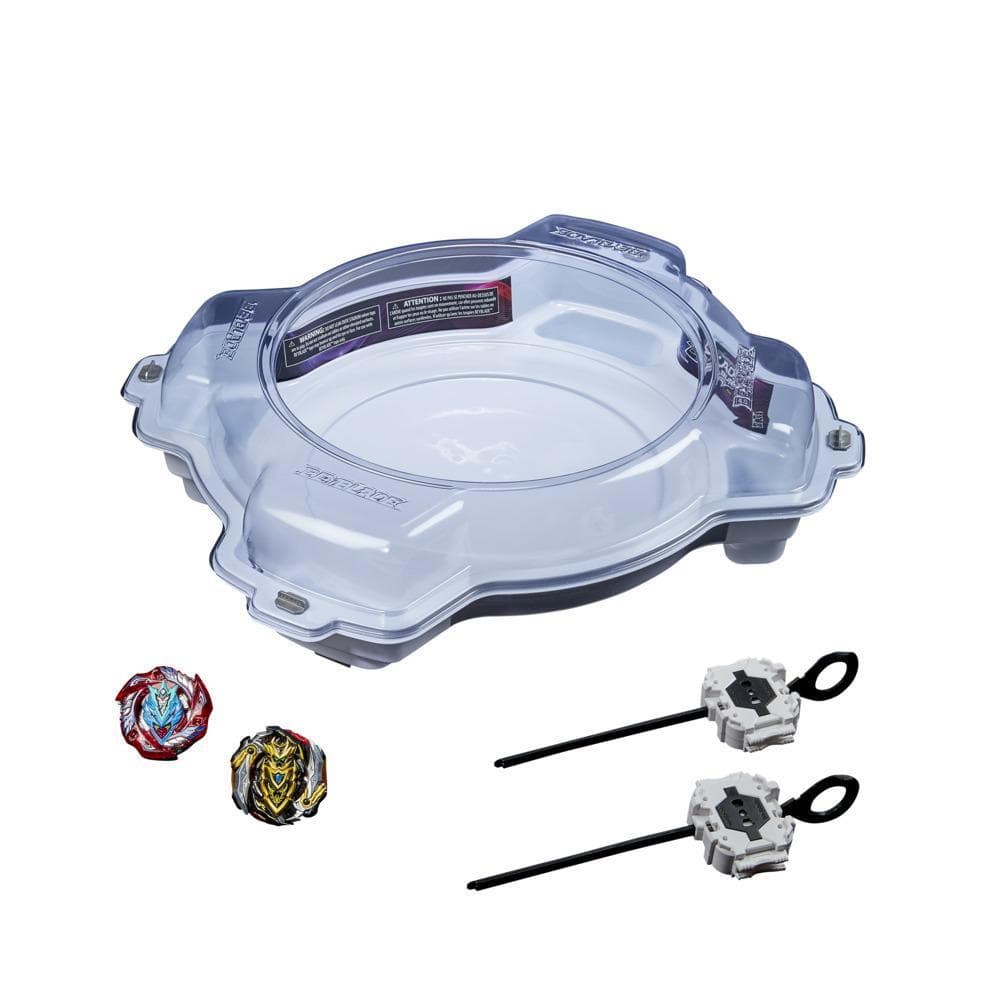 Beyblade Burst Pro Series Elite Champions Pro Set -- Battle Game Set with Beystadium, 2 Top Toys and 2 Launchers