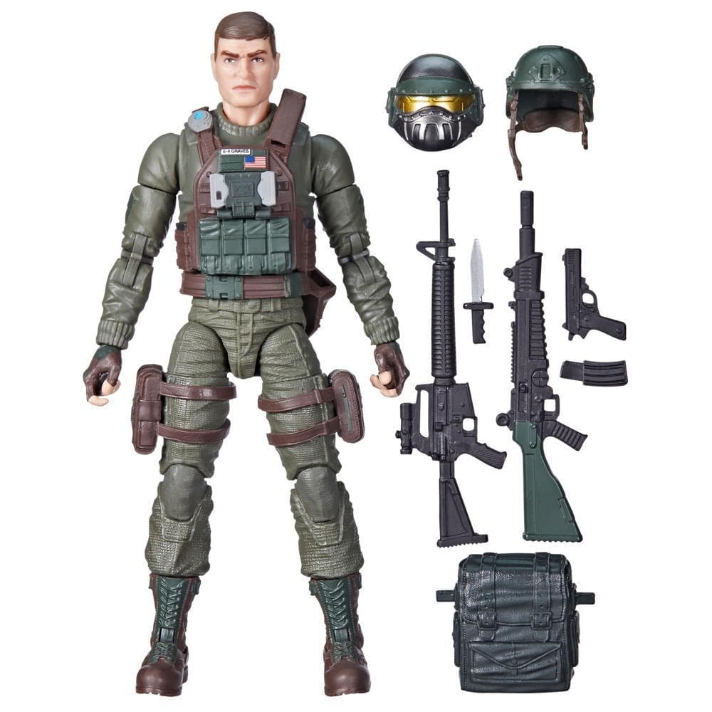 G.I. Joe Classified Series Robert "Grunt" Graves, Collectible G.I. Joe Action Figure (6"), 87