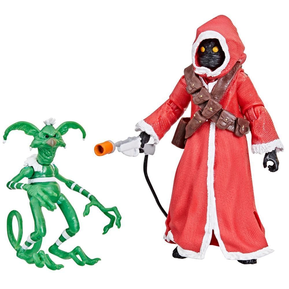 Star Wars The Black Series Jawa & Salacious B. Crumb (Holiday Edition) Star Wars Action Figures (6”)