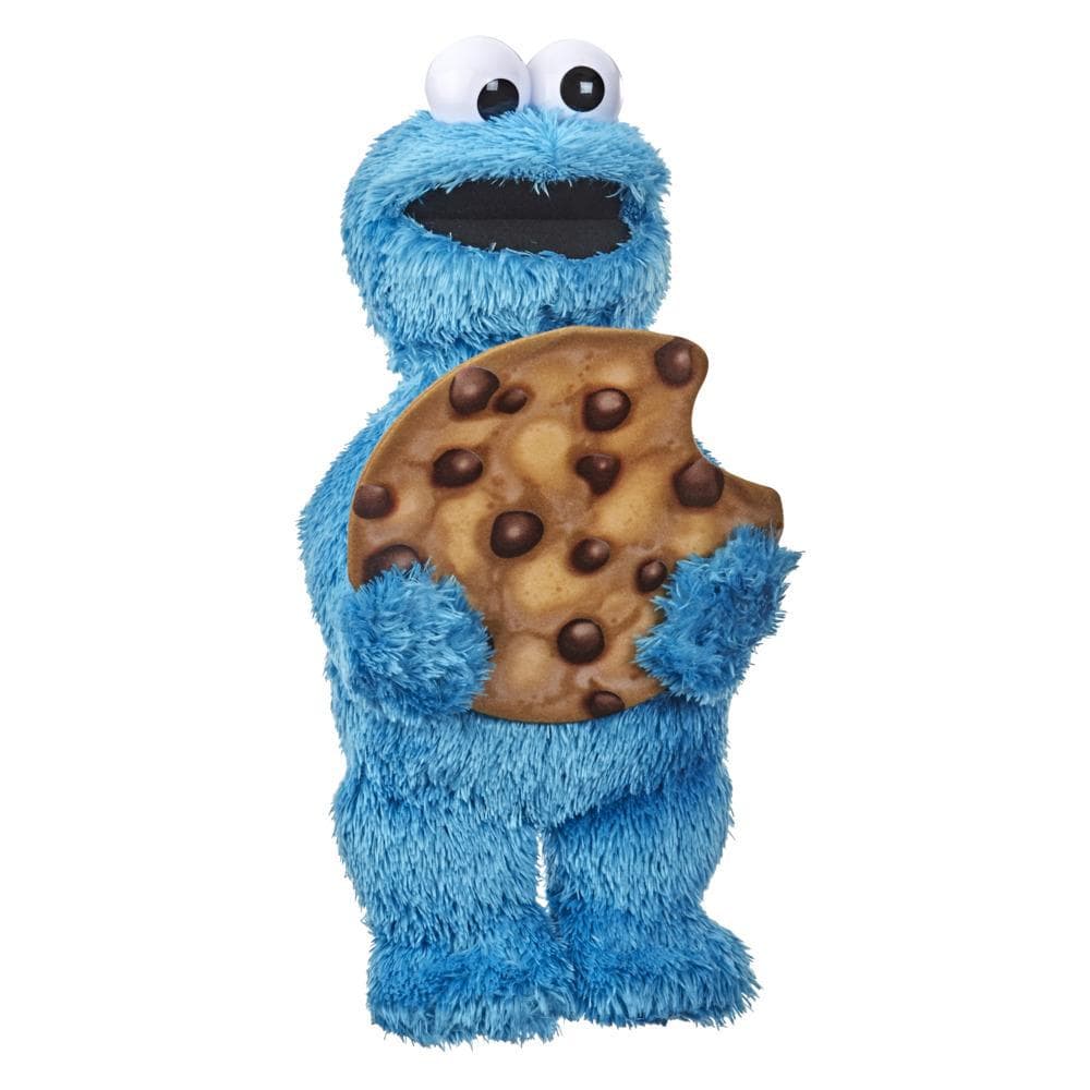 Sesame Street Peekaboo Cookie Monster Talking 13-Inch Plush Toy for Toddlers, Kids 18 Months & Up