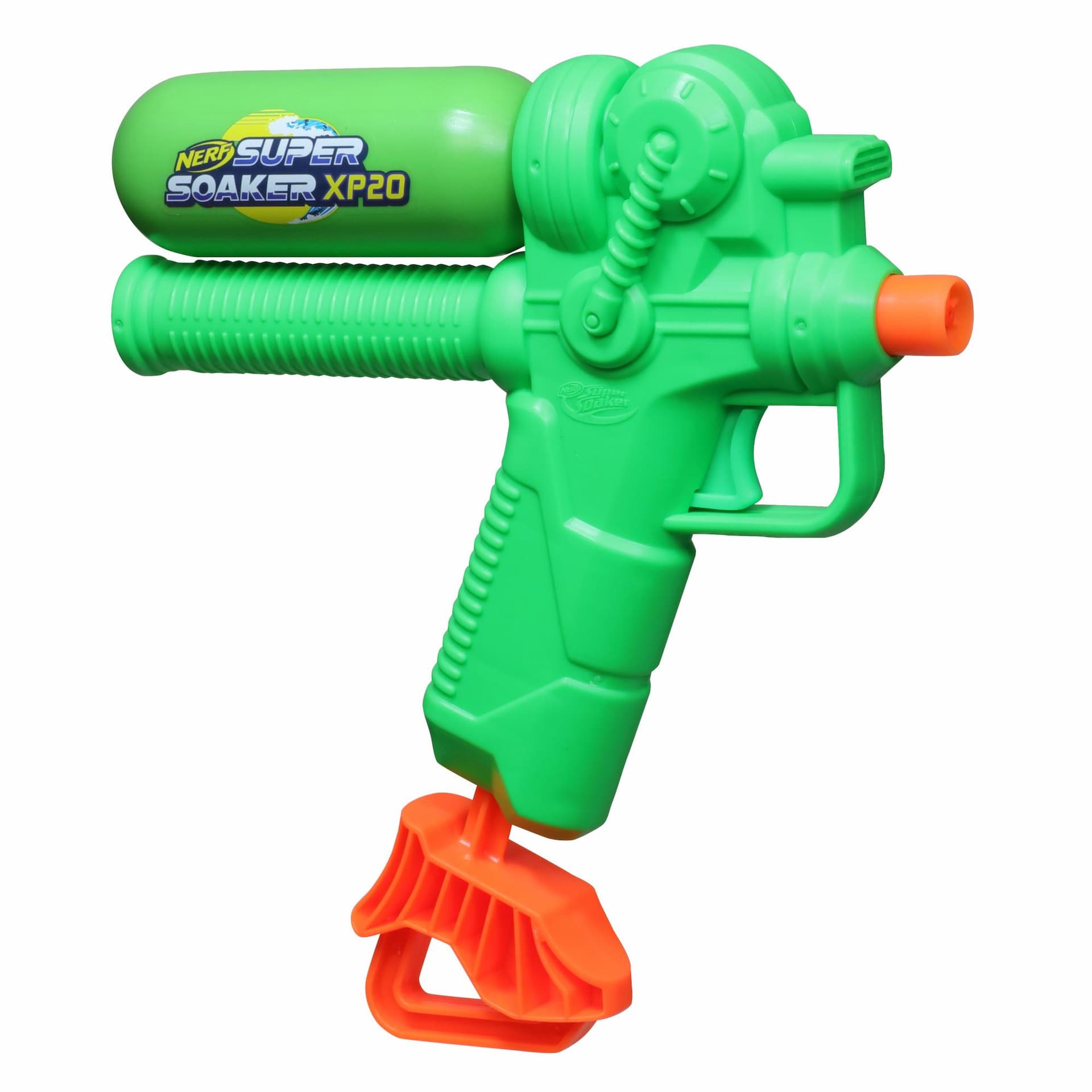 Nerf Super Soaker XP20-AP Water Blaster, Tank Made With Recycled Plastic, Air-Pressurized Continuous Water Blast