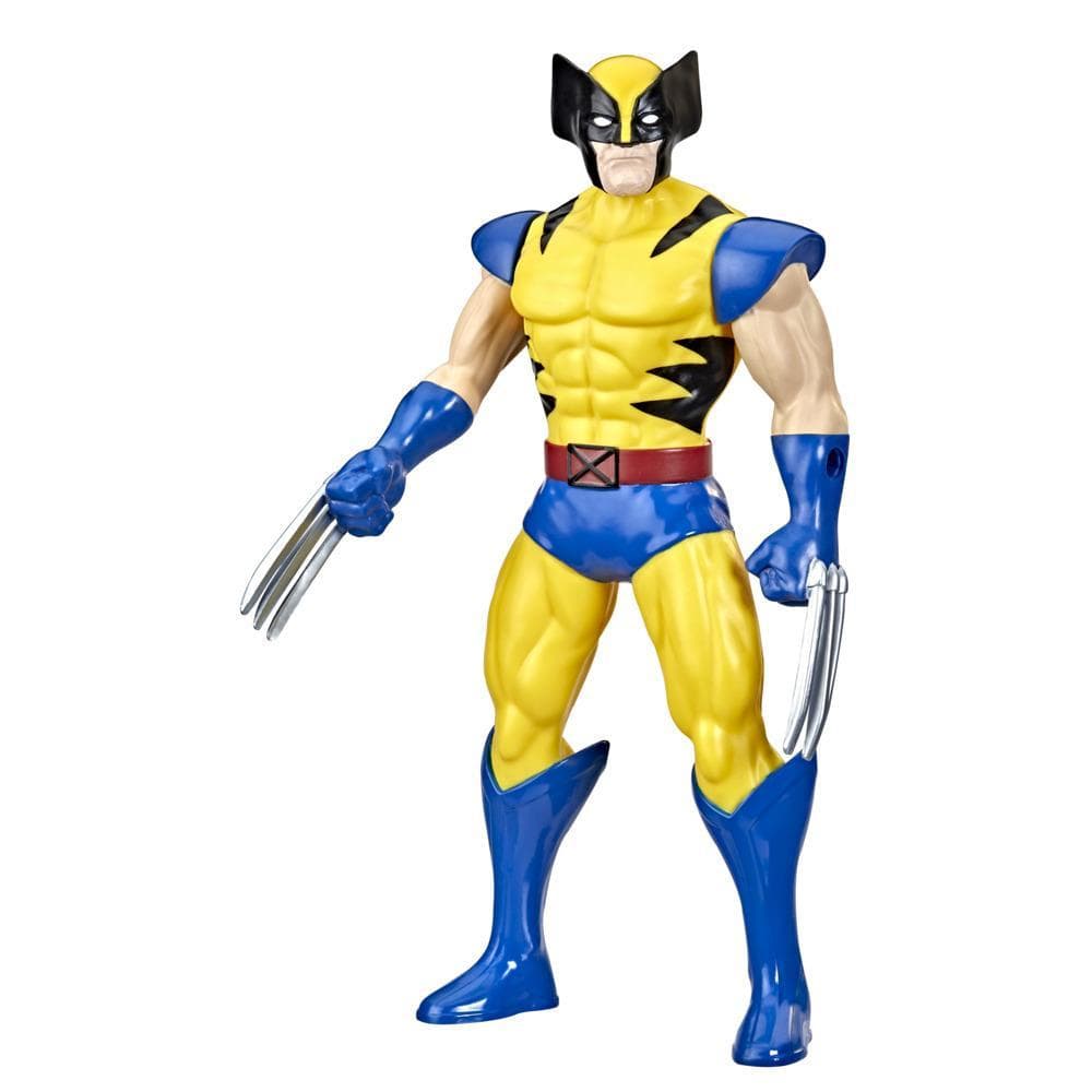 Marvel Wolverine Toy 9.5-Inch-Scale Super Hero Action Figure Inspired by the Marvel Comics, Toys for Kids Ages 4 and Up