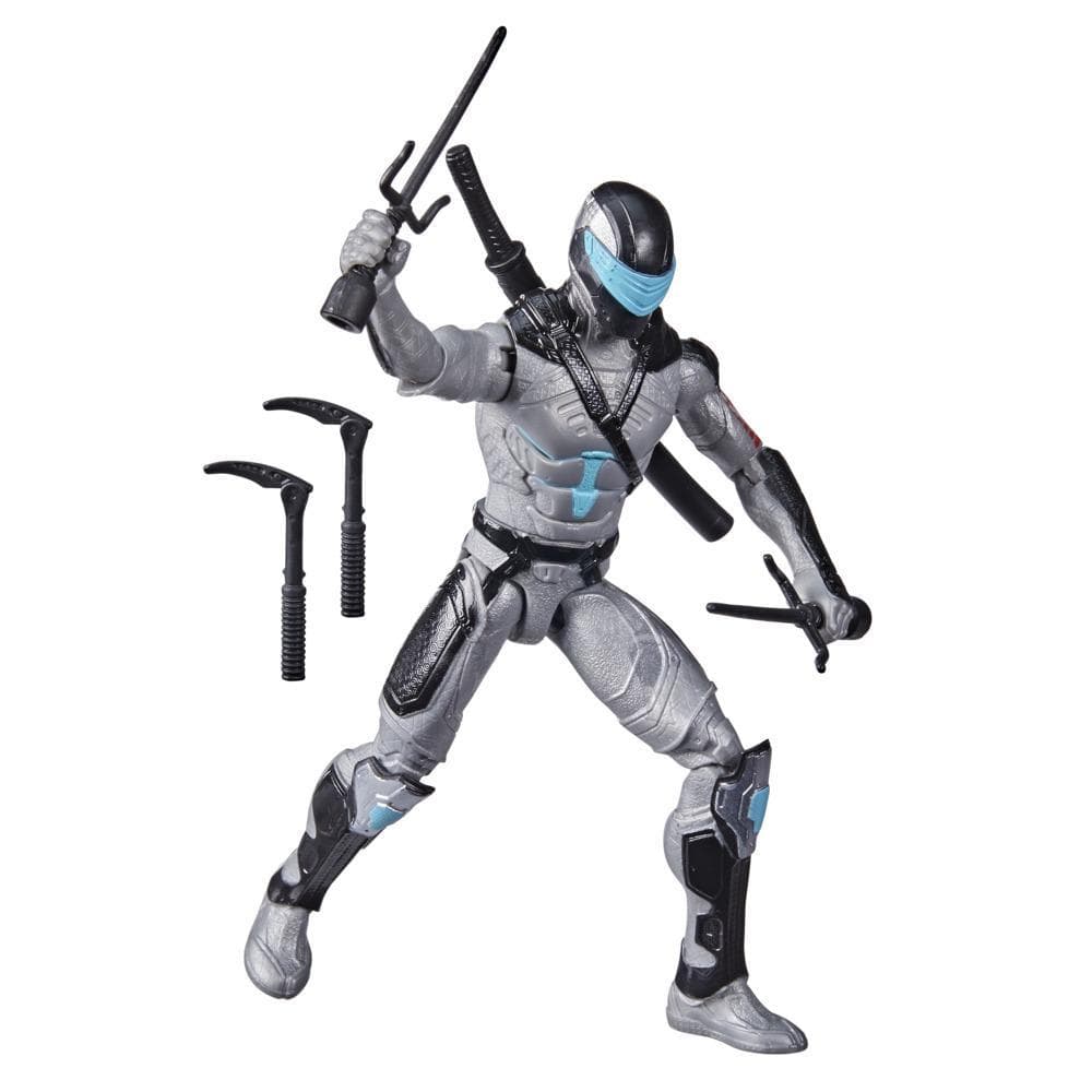 Snake Eyes: G.I. Joe Origins Ninja Tech Snakes Eyes Figure with Action Feature and Accessories, for Kids Ages 4 and Up