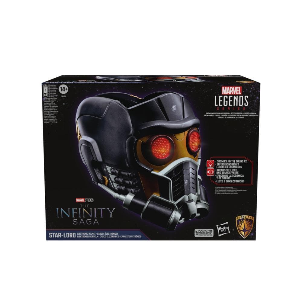 Marvel Legends Series Star-Lord Premium Electronic Roleplay Helmet