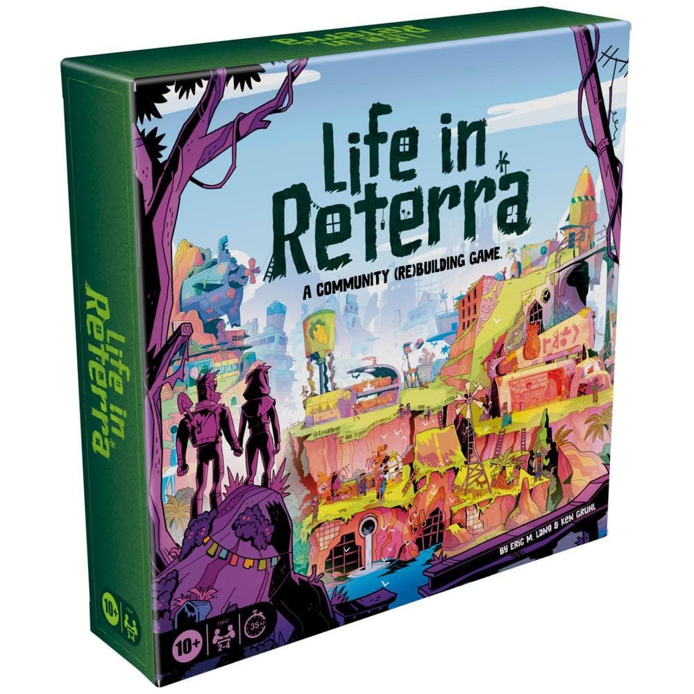 Life in Reterra Board Game, Tile Laying Strategy Games for Adults and Kids Ages 10+