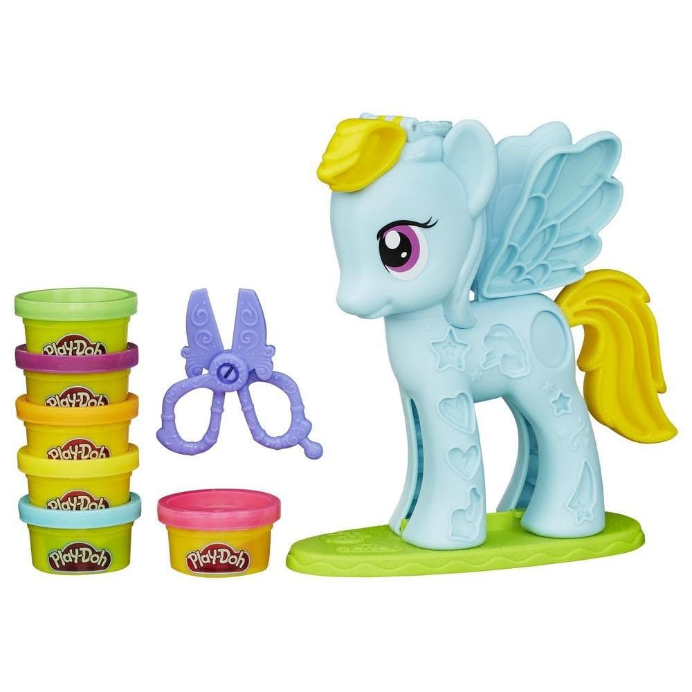 Play-Doh Rainbow Dash Style Salon Featuring My Little Pony