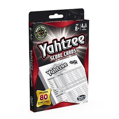 YAHTZEE Score Cards