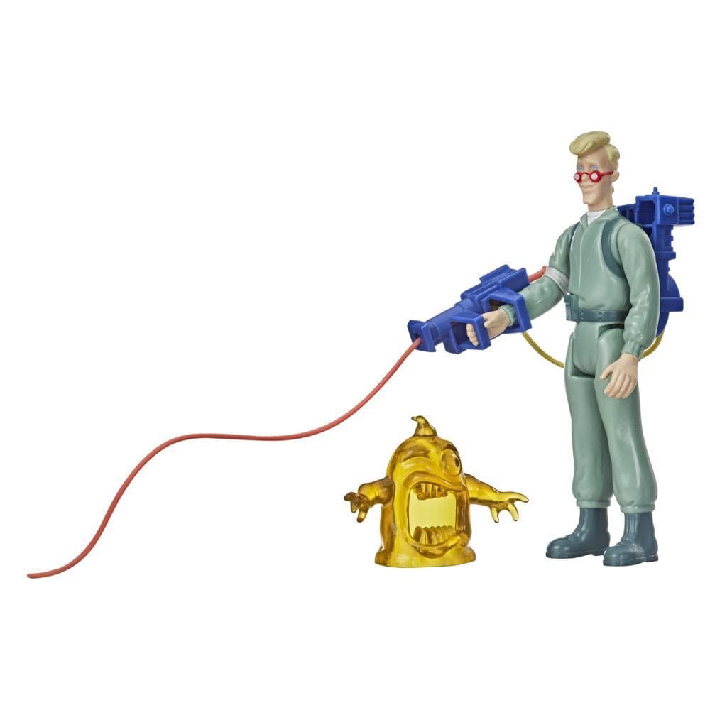 Ghostbusters Kenner Classics Egon Spengler and Gulper Ghost Retro Action Figures with Proton Pack and Accessories