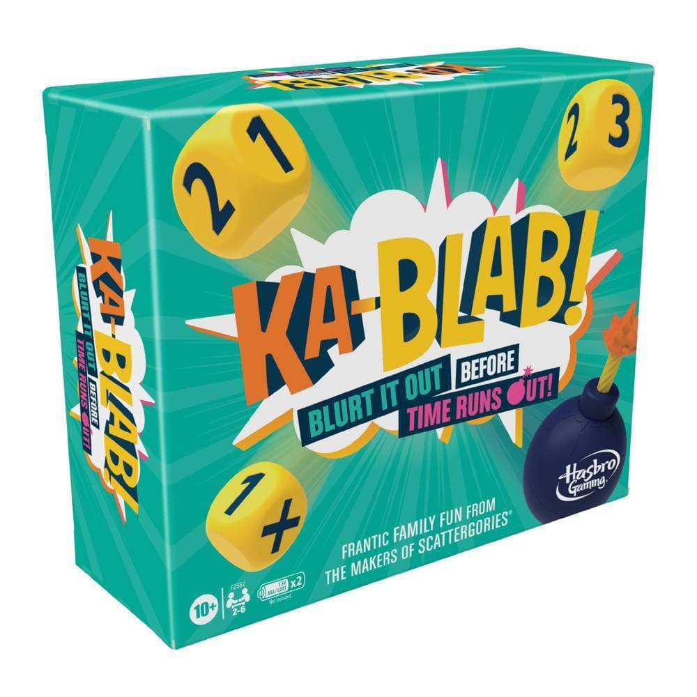 Ka-Blab! Game for Families, Teens, and Kids Ages 10 and Up, Family-Friendly Party Game for 2-6 Players