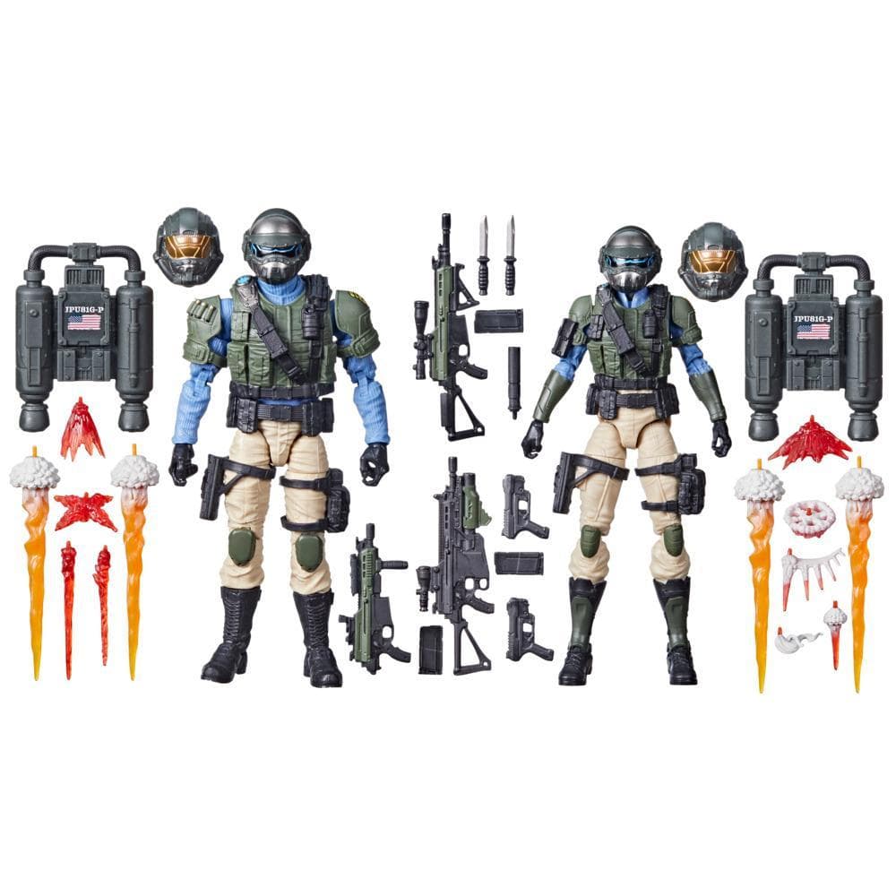 G.I. Joe Classified Series Steel Corps Troopers, Collectible G.I. Joe Action Figure (6"), 95