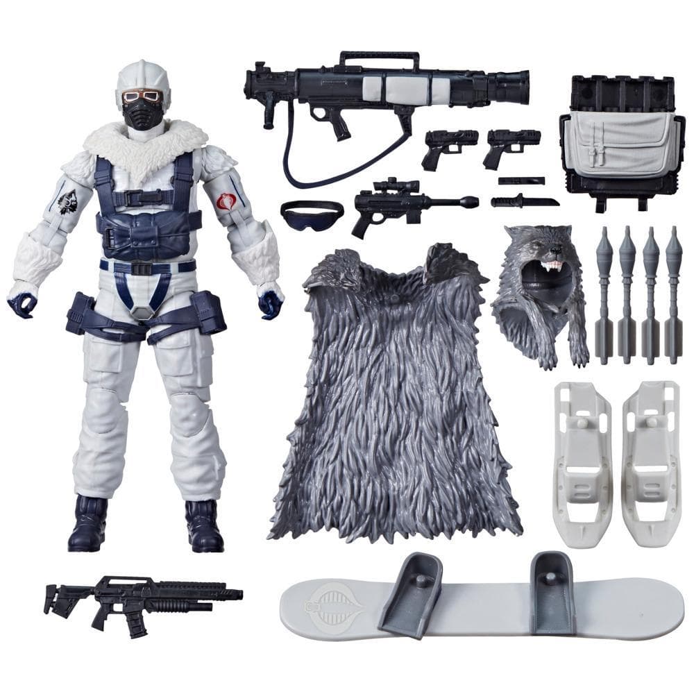 G.I. Joe Classified Series Snow Serpent, Deluxe Collectible G.I. Joe Action Figures (6"), 93