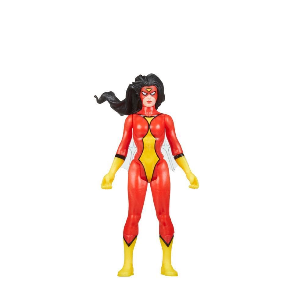 Marvel Legends Series Retro 375 Collection Spider-Woman Action Figures (3.75”)