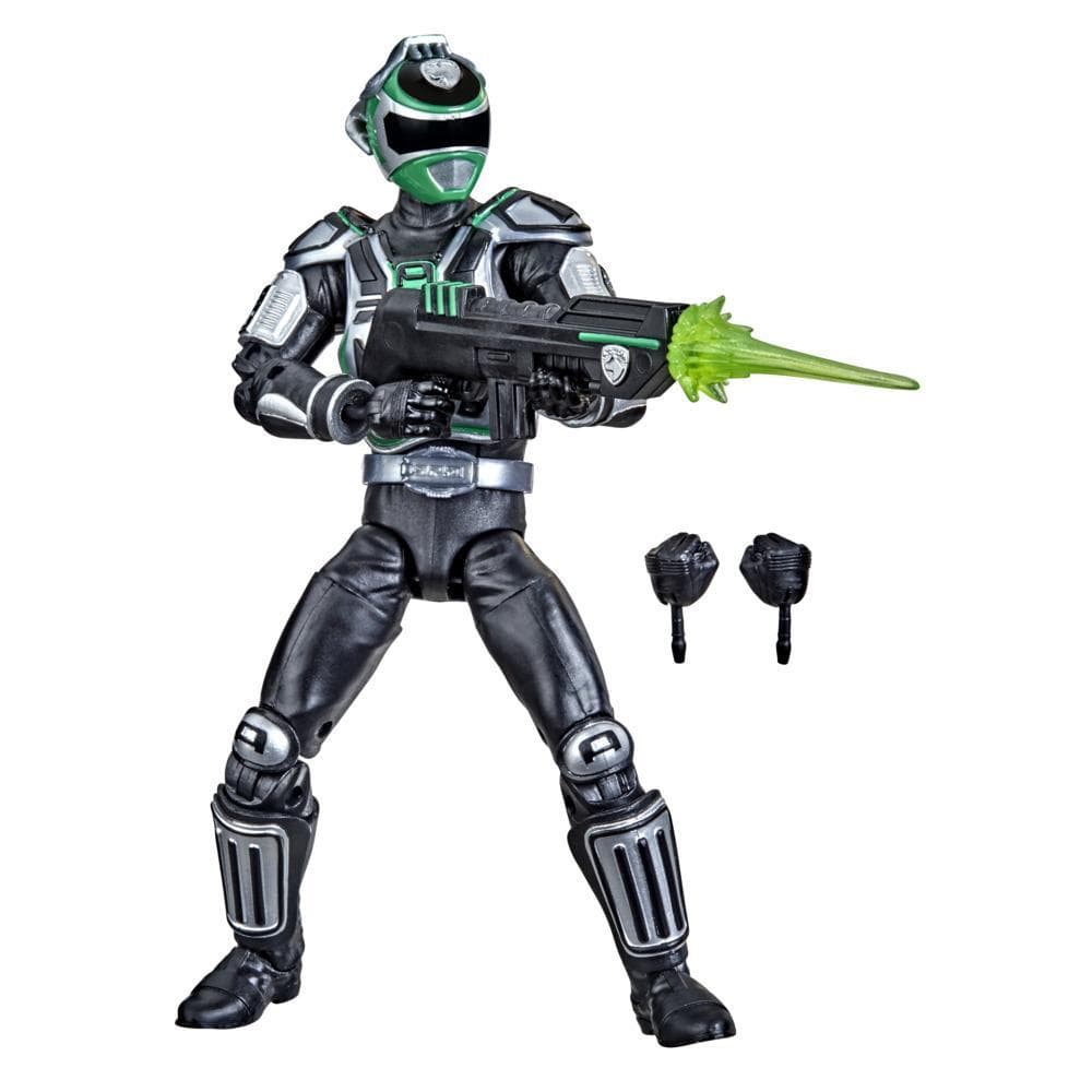 Power Rangers Lightning Collection S.P.D. A-Squad Green Ranger 6-Inch Premium Collectible Action Figure Toy, Accessories