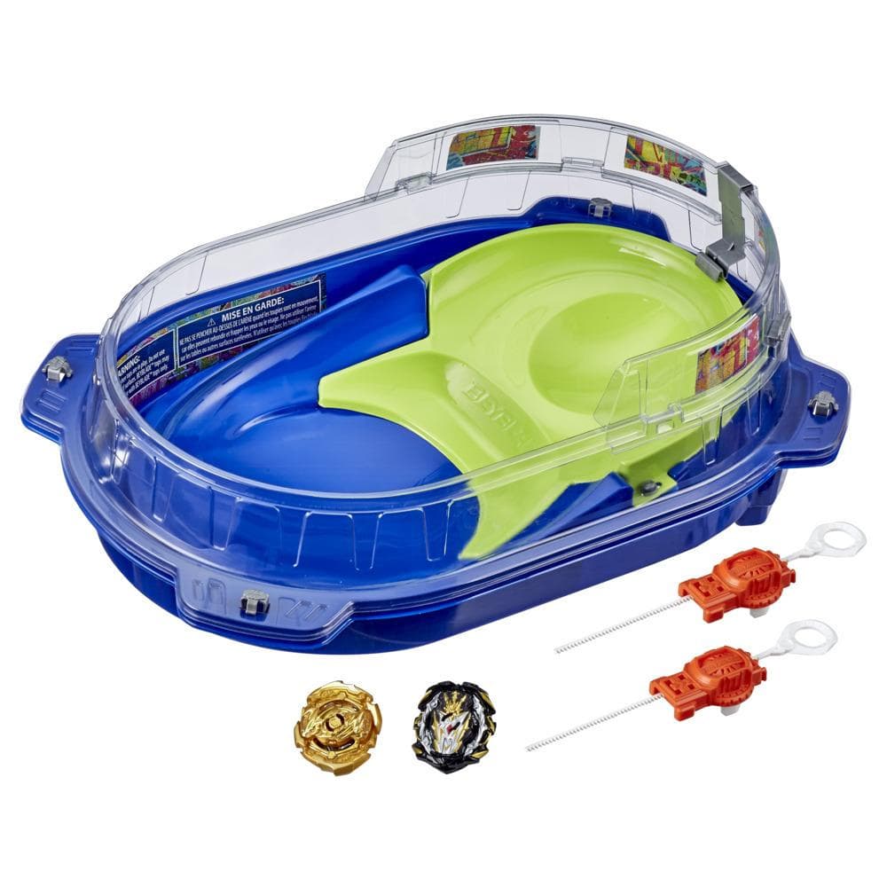 Beyblade Burst Rise Hypersphere Vortex Climb Battle Set -- Complete Set with Beystadium, Battling Top Toys, Launchers