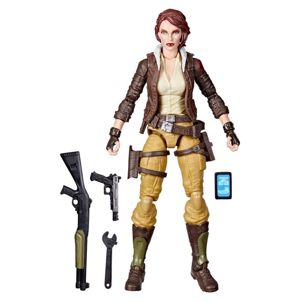 G.I. Joe Classified Series Courtney “Cover Girl” Krieger Action Figure 59 Collectible Toy, Accessories, Custom Package Art
