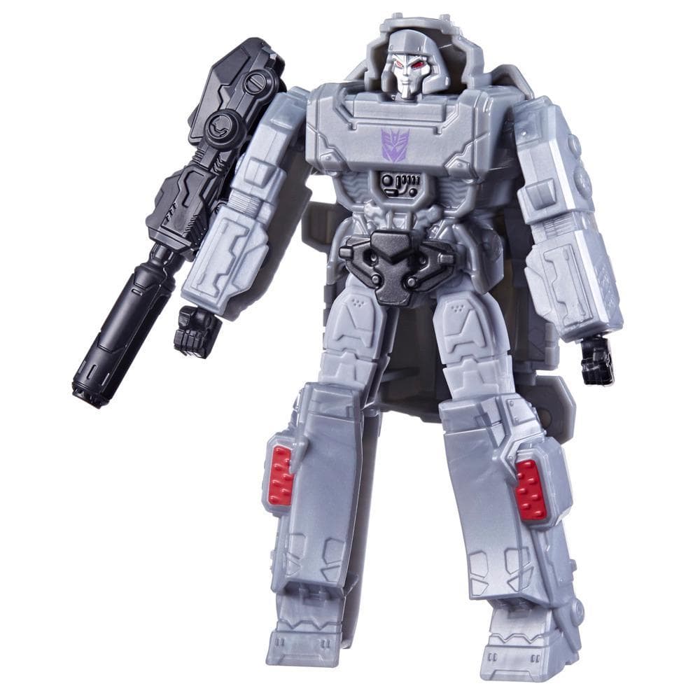 Transformers Toys Authentics Bravo Megatron, 4.5" Action Figures for Kids Ages 6+