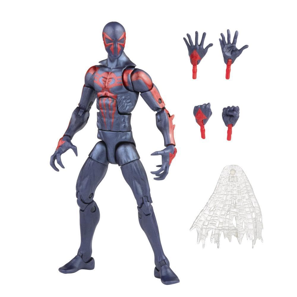 Hasbro Marvel Legends Series 6-inch Scale Action Figure Toy Spider-Man 2099, Includes Premium Design, and 2 Accessories