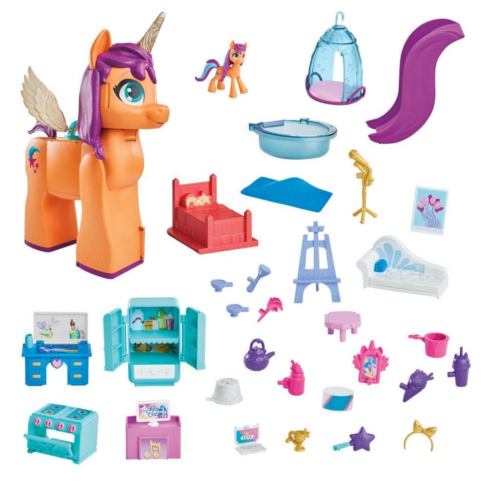 My Little Pony Toys, Sunny's Playset Reveal Doll Playset