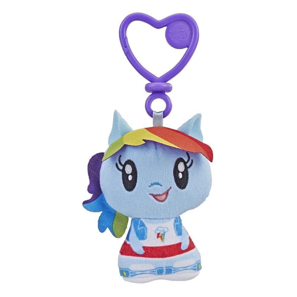 My Little Pony Cutie Mark Crew Rainbow Dash Equestria Girls Plush Clip