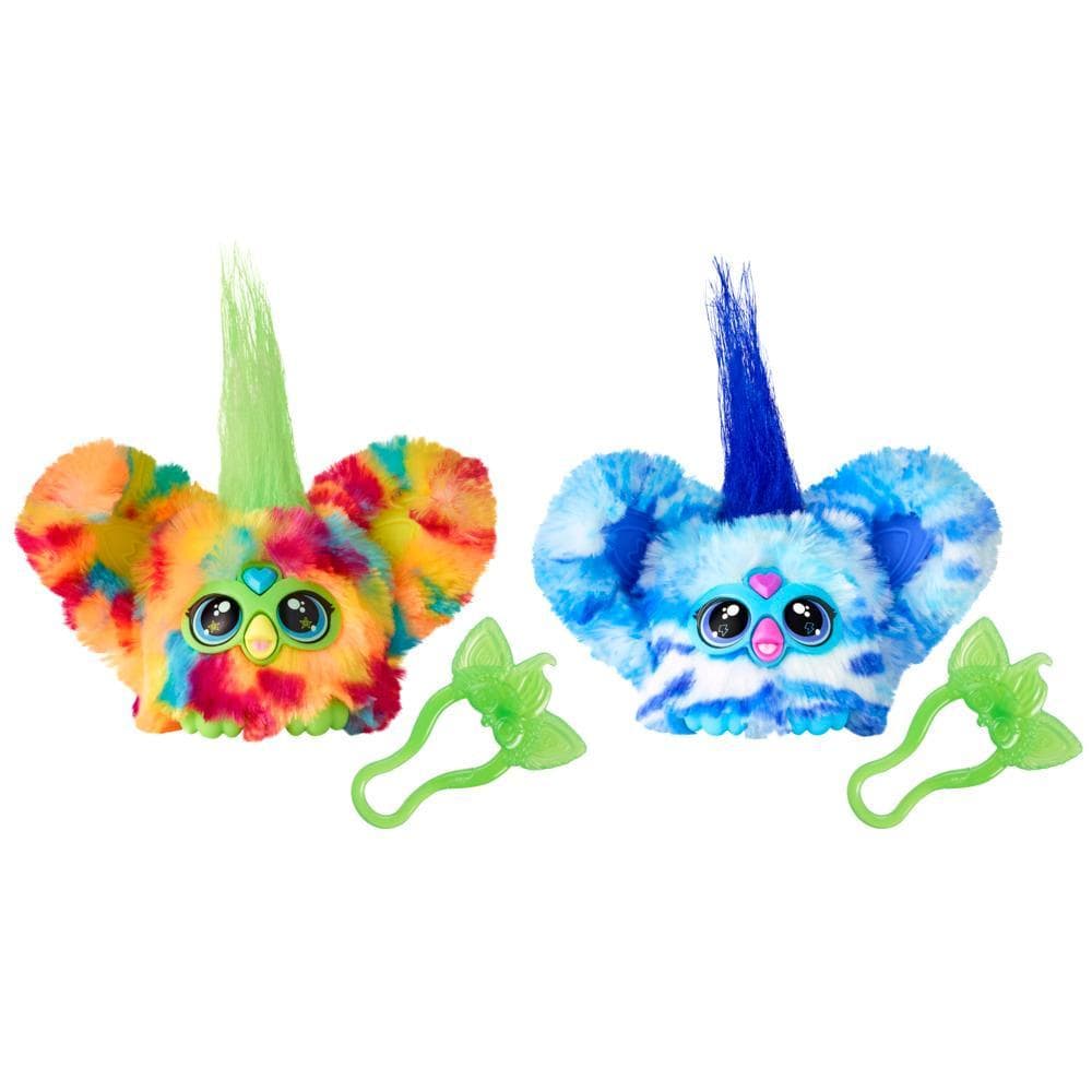 Furby Furblets Pix-Elle & Ooh-Koo 2-Pack Mini Electronic Plush Toy for Girls & Boys 6+