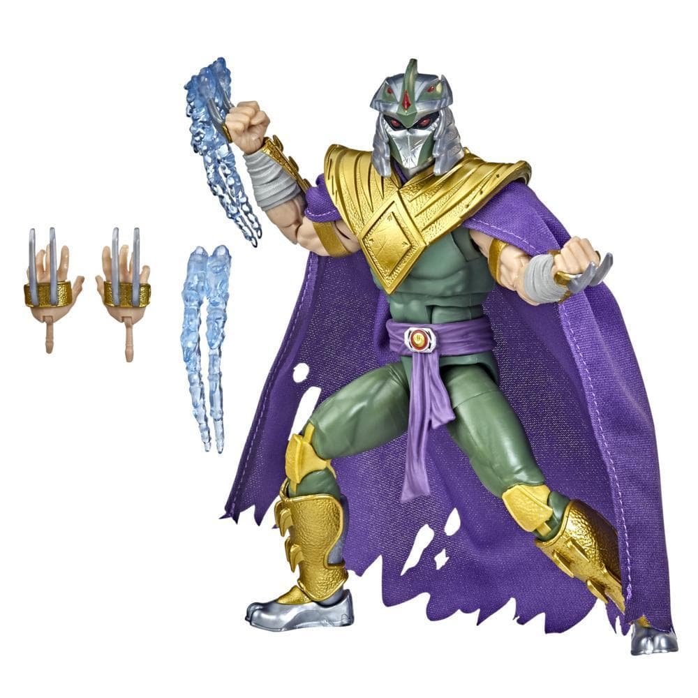 Power Rangers X Teenage Mutant Ninja Turtles Lightning Collection Morphed Shredder Green Ranger Collab Action Figure Inspired by Comics