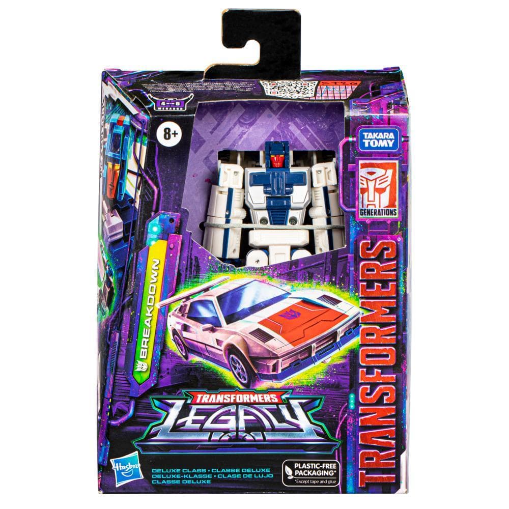 Transformers Legacy Evolution Deluxe Breakdown Converting Action Figure (5.5”)