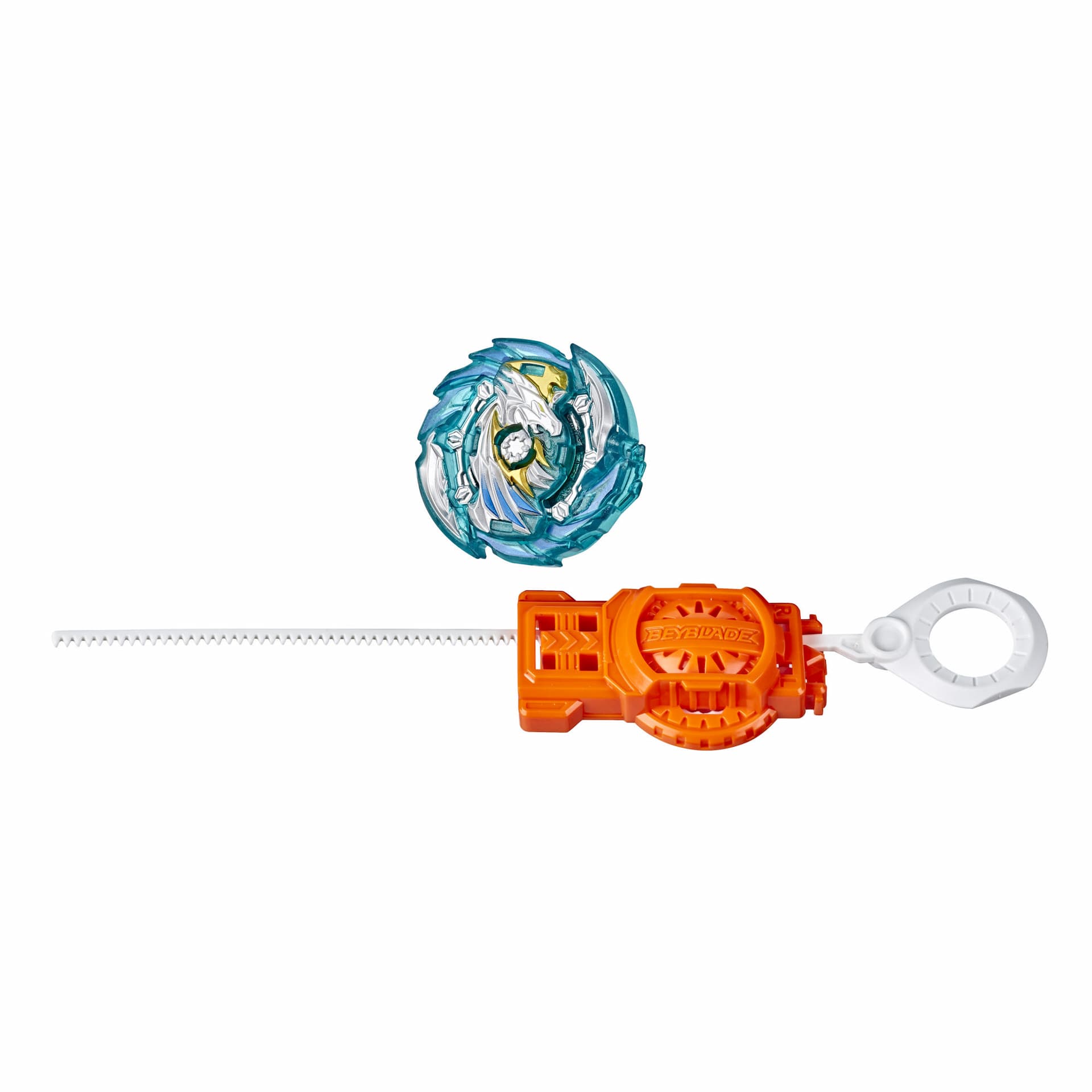 Beyblade Burst Rise Hypersphere Harmony Pegasus P5 Starter Pack -- Battling Top Toy and Right/Left-Spin Launcher