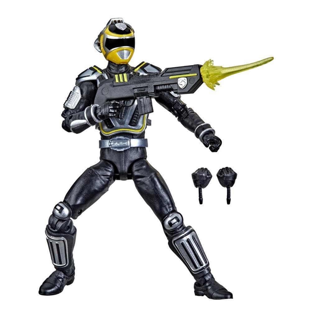 Power Rangers Lightning Collection S.P.D. A-Squad Yellow Ranger 6-Inch Premium Collectible Action Figure Toy