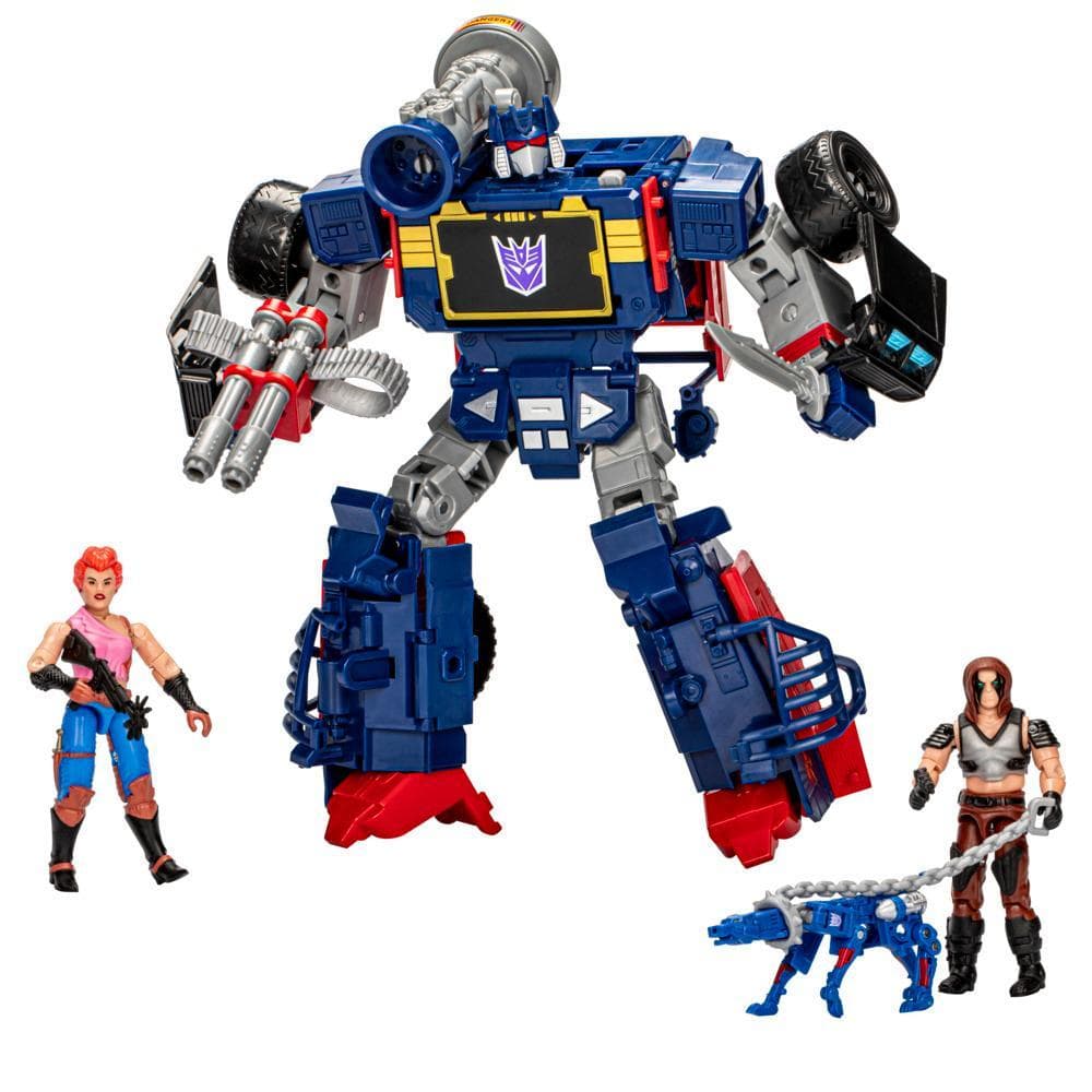 Transformers Collaborative G.I. Joe Soundwave Dreadnok Thunder Machine, Zartan & Zarana Toys