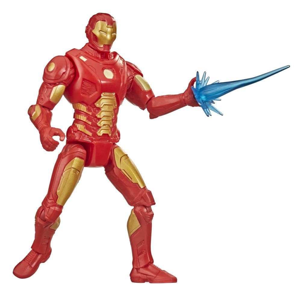 Hasbro Marvel Gamerverse 6-inch Action Figure Toy Iron Man Overclock Video Game-Inspired, Ages 4 And Up