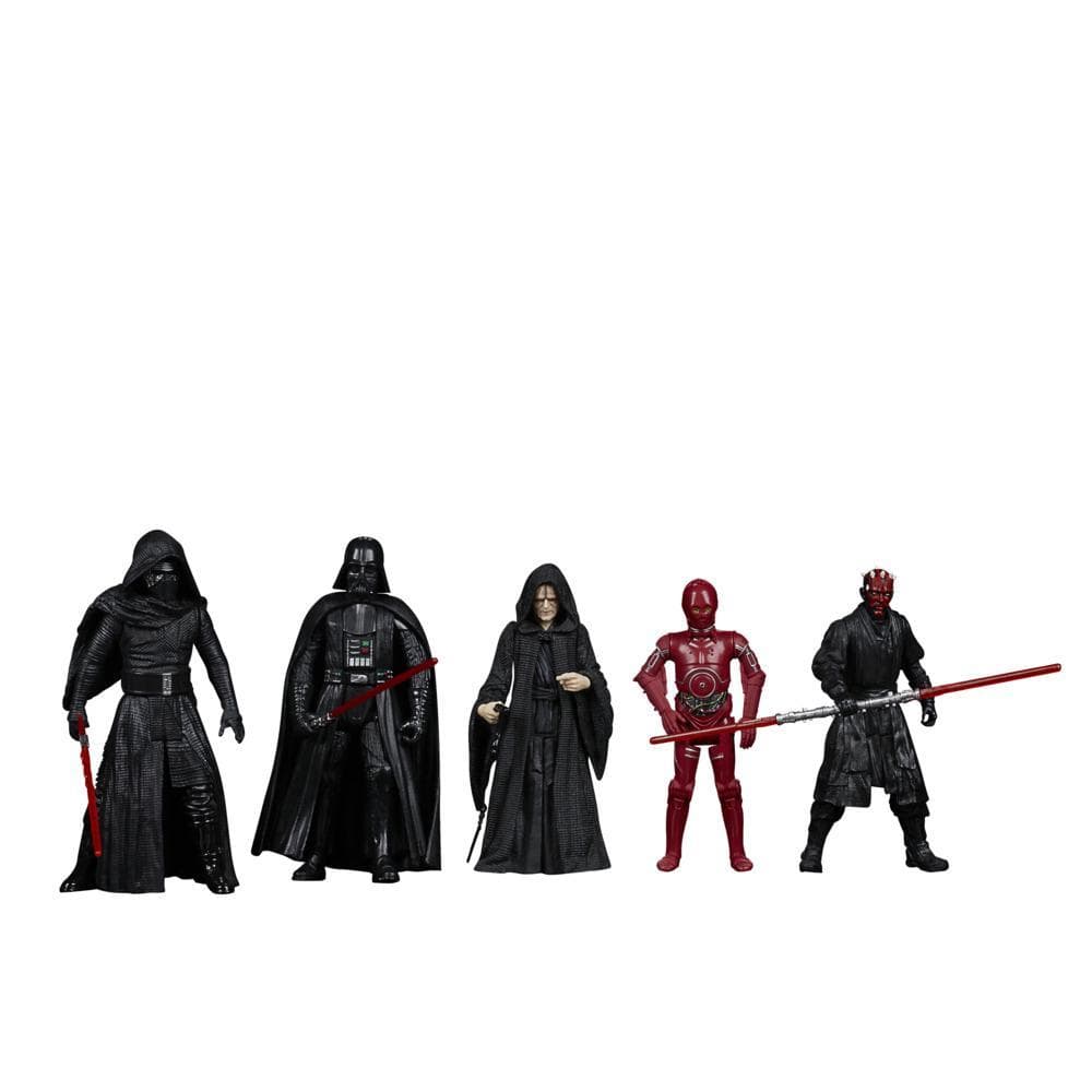 Star Wars Celebrate the Saga Toys Sith Action Figure Set 5-Pack, 3.75-Inch-Scale Action Figures for Kids Ages 4 and Up