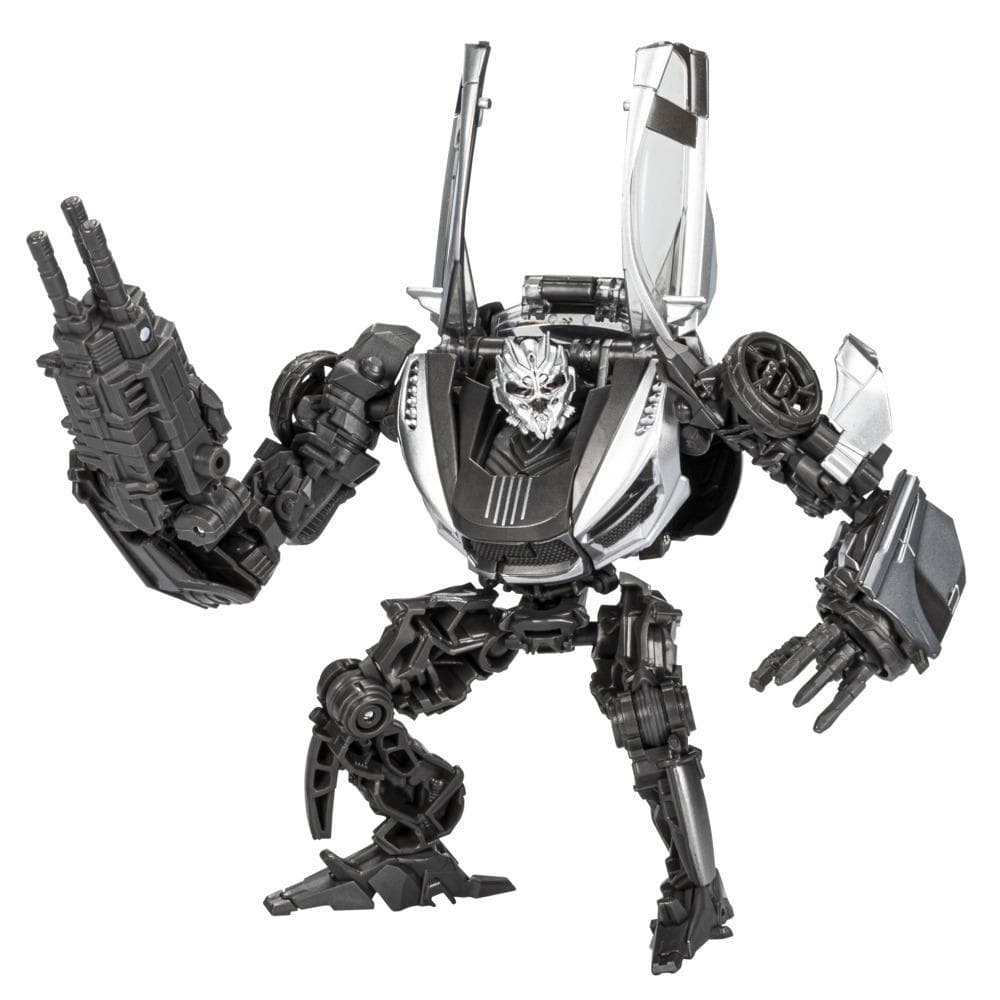 Transformers Toys Studio Series 88 Deluxe Transformers: Revenge of the Fallen Sideways Action Figure, 8 and Up, 4.5-inch