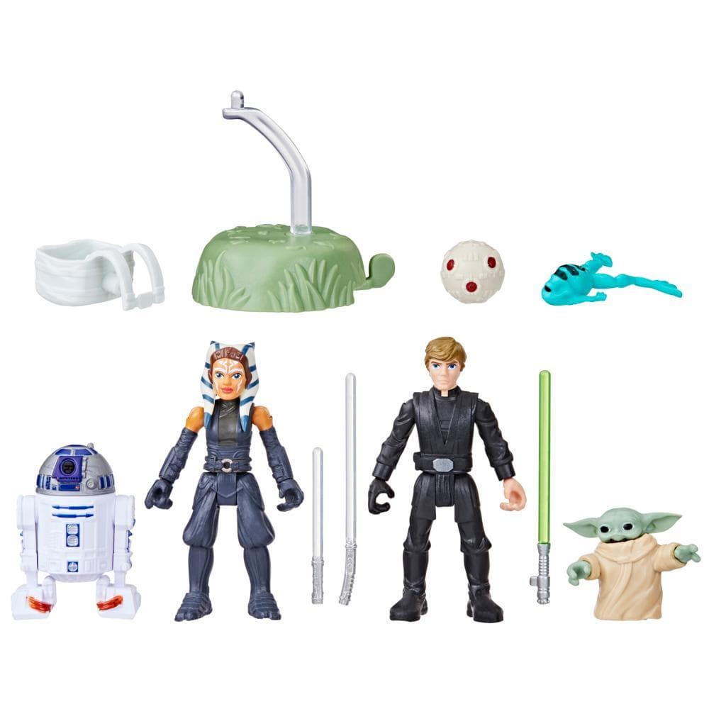 Star Wars Mission Fleet, Grogu Action Figure Set, Star Wars Toys for Kids (2.5" Scale)