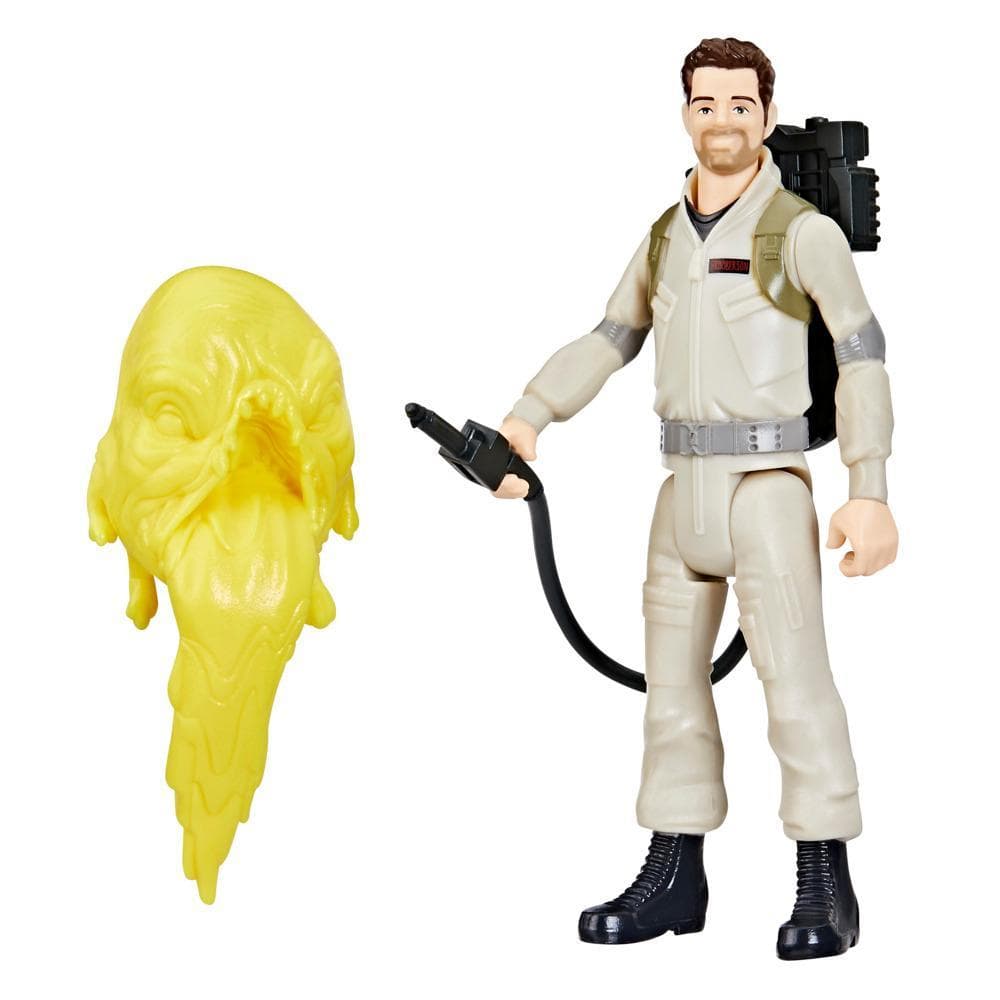 Ghostbusters Fright Features Gary Grooberson Action Figure with Pukey Ghost