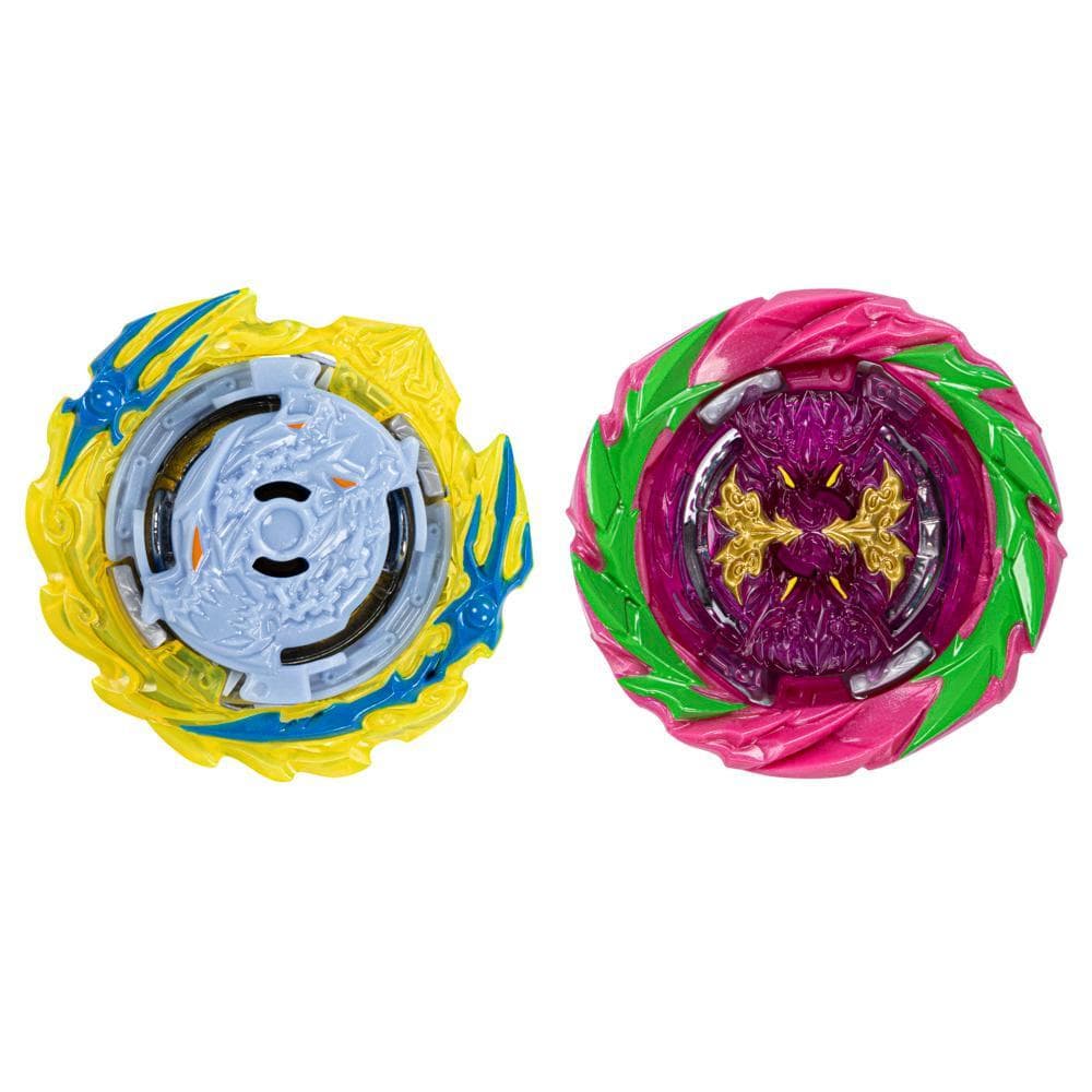 Beyblade Burst QuadStrike Fierce Bazilisk B8 and Hydra Kerbeus K8 Dual Pack, Battling Game Toy