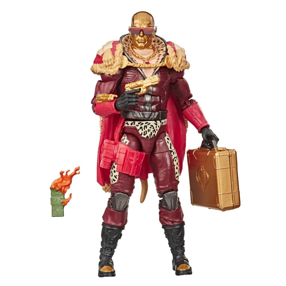 G.I. Joe Classified Series Series Profit Director Destro Action Figure 15 Collectible Toy with Custom Package Art
