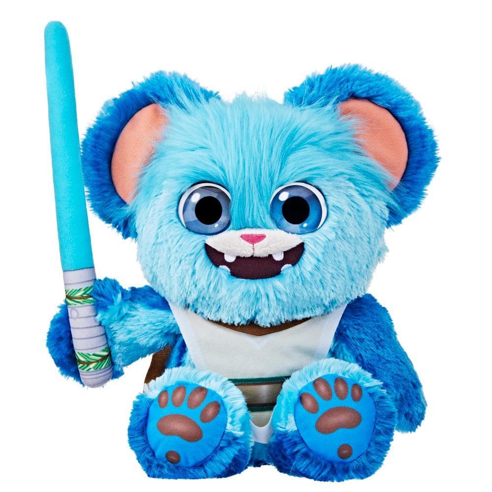 Star Wars Young Jedi Adventures Fuzzy Force Nubs, Star Wars Plush, Star Wars Toys for Preschoolers